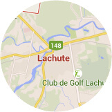 Carte routière Lachute