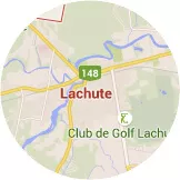 Carte routière Lachute
